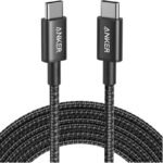 ANKER Nylon Cable Type-C to Type-C 1M - A8752H11 - Black - Image 2