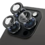LITO iPh15 pro max camera lens screen - Black - Image 2