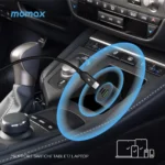 momax UC17 Move 3 -Ports Car Charger Adapter 100w - Black - Image 3