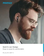 MOMAX BT11D Pills Lite 3 True Wireless Stereo Earbuds - Black - Image 6