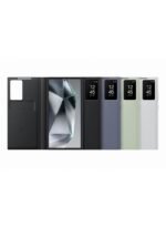 Filp Cover For Galaxy S24 Ultra With Pen - Black - Image 6