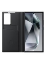 Filp Cover For Galaxy S24 Ultra With Pen - Black