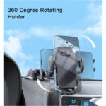 ⁦yesido Car Holder C140 - Black⁩ - الصورة ⁦3⁩