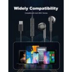 ⁦RAVPower Stereo wired Earphones 3.5mm plug RP -BH1007⁩ - الصورة ⁦3⁩