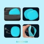 ⁦RAVPower Stereo wired Earphones 3.5mm plug RP -BH1007⁩ - الصورة ⁦2⁩