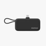 momax 1 -Power Mini 5000mAm 3 -in -1 Battery Pack with USB -C (iP130D) 20w - Black