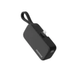 ⁦momax 1 -Power Mini 5000mAm 3 -in -1 Battery Pack with USB -C (iP130D) 20w - Black⁩ - الصورة ⁦2⁩