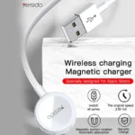 ⁦yesido Watch Cable Magnetic Charger CA69 - White⁩ - الصورة ⁦4⁩