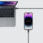 ⁦MOMAX 1 -Link Flow USB -C To Lightning Cable 1.2M - Black⁩ - الصورة ⁦2⁩