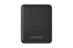 MOMAX IP122D Q.MAG Minimal 15W 5000mAh Magnetic Wireless Battery Pack Palm Size - Black