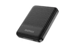 ⁦MOMAX IP122D Q.MAG Minimal 15W 5000mAh Magnetic Wireless Battery Pack Palm Size - Black⁩ - الصورة ⁦5⁩