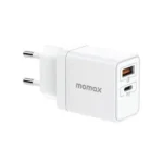 momax 2 -Port Mini Charger 25w (UM56EU) - White