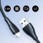 Joyroom cable S-UL012A11 USB-A to lightning - Black - Image 2