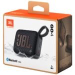⁦JBL GO 4 Waterproof Wireless Speaker - Black⁩ - الصورة ⁦3⁩