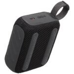 ⁦JBL GO 4 Waterproof Wireless Speaker - Black⁩ - الصورة ⁦2⁩