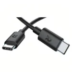 ⁦RAVPower Type-C to Type-C Cable - RP-CB1021 - Black⁩ - الصورة ⁦2⁩