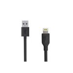 Smart Gate Cable SGCA -PALS100B PVC USB -A to Lightning Shielded 1m Black - Image 2