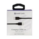 Smart Gate Cable SGCA -PCCF100B PVC USB -C to USB -C Fast Shielded 1m Black