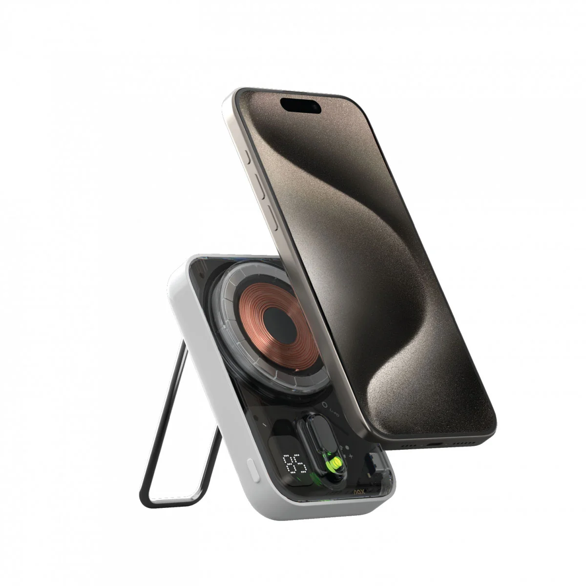 hu MOMAX iPOWER Flow+ Magnetic Battery Pack 10000mAh (IP128) - الصورة 1