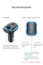 yesido FM Transmitter Y44 - Black - Image 3
