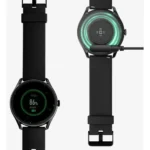 ⁦QCY WA23S8A Smart Watch GT 1.43 Amoled IPX8 - Smoky Black⁩ - الصورة ⁦5⁩