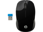 ⁦HP Wireless Mouse 200 Black PNX6W31AA - Black⁩ - الصورة ⁦3⁩
