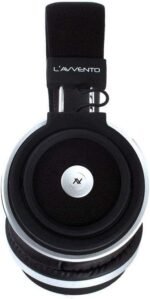 ⁦Lavvento Wireless Headphone Bluetooth 5.0 Headphone with Metal band - Black⁩ - الصورة ⁦3⁩