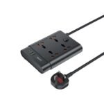 yesido Power Socket PD and 2 USB MC11 - Black