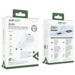 ACEFAST PWRup PD20w USB -C Charger set (A73) white - Image 8