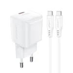 ACEFAST PWRup PD20w USB -C Charger set (A73) white - Image 3