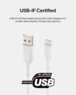belkin BoostCharge USB -A to USB -C Cable 1m - Image 9