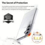 ⁦Araree AR20 -01947B Duple Cover For SAMSUNG S24 Ultra - Matt Black⁩ - الصورة ⁦8⁩