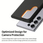 ⁦Araree AR20 -01962A Airdome Cover For SAMSUNG S24 Ultra - Black⁩ - الصورة ⁦6⁩