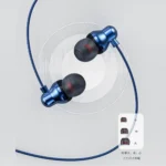 RECCI Earphone 3.5mm REP -L35 - Blue - Image 2