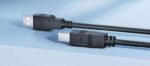 ⁦HP Printer connect cable DHC PT100 2M - Black⁩ - الصورة ⁦3⁩
