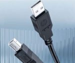 ⁦HP Printer connect cable DHC PT100 2M - Black⁩ - الصورة ⁦4⁩