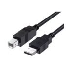 ⁦HP Printer connect cable DHC PT100 2M - Black⁩ - الصورة ⁦2⁩