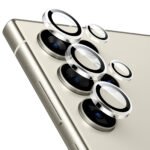 ⁦SAM S24ultra camera lens screen - Silver⁩ - الصورة ⁦2⁩