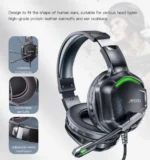 ⁦yesido Gaming Headset EK01 - Black⁩ - الصورة ⁦3⁩