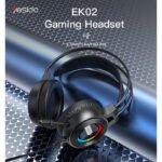 yesido Gaming Headset EK02 - Black - Image 2