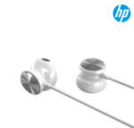 HP DHH -1112 WT 3.5mm wired earphone with mic - White - Image 2