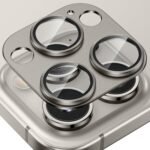 iPh16pro/16pro max camera lens screen - Silver - Image 2