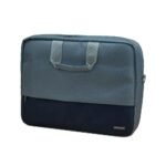 Lavvento Laptop Shoulder Bag 15.6 - made of Polyester Gray - Blue