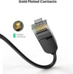 ⁦UGREEN CAT 6A Pure Copper Ethernet Cable OD2.8 1.5m - Black⁩ - الصورة ⁦3⁩
