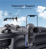 ⁦yesido Car Holder C138 - Black⁩ - الصورة ⁦5⁩