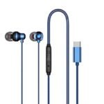 ⁦RECCI Type-C Earphone - REP-L36 - Blue⁩ - الصورة ⁦2⁩