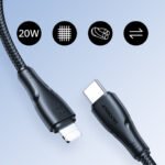 ⁦Joyroom cable S-UL012A11 USB-C to lightning - Black⁩ - الصورة ⁦2⁩