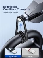 Joyroom cable S-A18 3.5A USB-AtoLightning+Type-C+Micro 1.2m - Black - Image 7