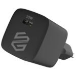 Smart Gate SGCH-25CGaNB Wall Charger25W 2 USB-C PD Black