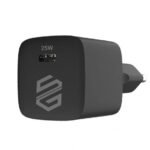 ⁦Smart Gate SGCH-25CGaNB Wall Charger25W 2 USB-C PD Black⁩ - الصورة ⁦2⁩